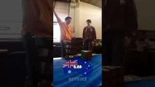 Fastest One Handed Rubik’s Cube Solves!