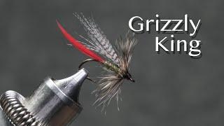 Grizzly King from the illustration in Favorite Flies and Their Histories by Mary Orvis Marbury