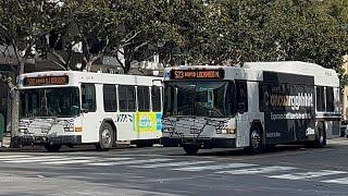 ⁴ᴷ⁶⁰ Transit Action EP21 | Santa Clara VTA Buses & Light Rail @ Downtown San Jose