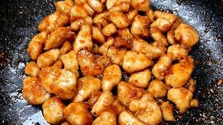 Honey Garlic Chicken Bites | Delicious Chicken Breasts Recipe