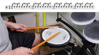 Rudiments 7 - Five stroke roll