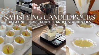 Candle Pouring Compilation | Satisfying Candle-Making Moments | Love & Co. Candles