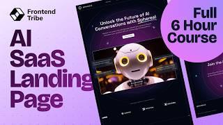 Full Course: Build and Deploy a  Futuristic Next.js AI Saas Landing Page