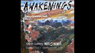 Dan Llywelyn Hall / 'Awakenings' Exhibition 2020 @Stash Gallery, Vout o Reenees, London.