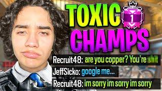 Humbling A TOXIC CHAMP -  SOLO QUE to Champion - Guide By Console Pro - Rainbow Six Siege