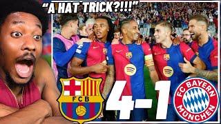 DRUG TEST RAPHINHA IMMEDIATELY!!!  | Barcelona 4-1 Bayern LIVE Reaction