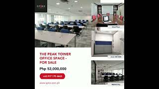  For Sale:Fully Fitted Penthouse Unit in The Peak Tower Salcedo Village Makati