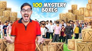 100 People Unbox 100 Mystery Boxes | कई लोग मालामाल हो गए | Worth ₹500000