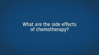 What are the Side Effects of Chemotherapy for Women with Gynecological Cancer?