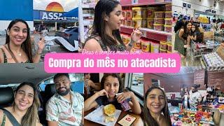 Compras do mês no atacadista| Mostrei o valor total da compra| Missão Virtuosa