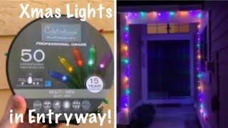 ENTRYWAY CHRISTMAS LIGHTS! [EASY INSTALLATION!!!]