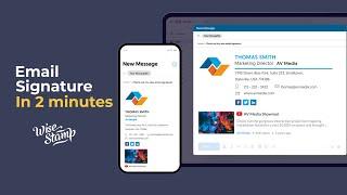 How to create an email signature with WiseStamp