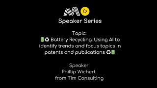 Modulus Speaker Series #1: Phillip Wichert