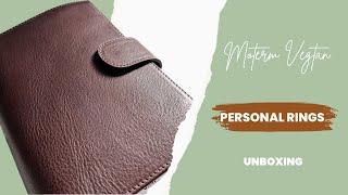 Moterm Unboxing Personal Rings Veg Tan| Rings Planner 2023 Flip through | #plannercommunity #moterm