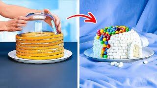 FUN CAKE DECORATING IDEAS  EASY DESSERT RECIPES!