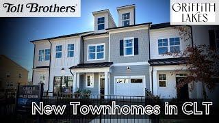 Charlotte, NC | Griffith Lakes Towne Collection | $375k-$475k New Townhomes by Toll Brothers | Wylie