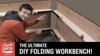 The ULTIMATE DIY Portable HINGED Folding Workbench: Upgrade video 4 of 5