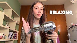 Hair Dryer Sound with Special Movements for Ultimate Relax