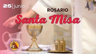 Rosario y Misa  25  de JUNIO - Pquia. Sagrado Corazón de Jesús - Gral. Alvear, Mendoza