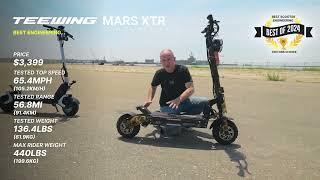 2024 Best Engineering Scooter - TEEWING  Mars XTR Electric Scooter