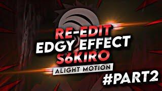 TUTORIAL EDGY SCALE EFFECT  ALIGHT MOTION | AMV TUTORIAL