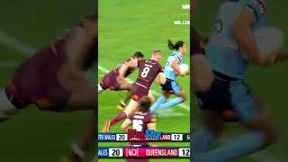 Jarome Luai State Of Origin Try *Edit #stateoforigin #nrl