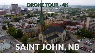 Saint John, New Brunswick by Drone