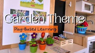 Play-based preschool learning with the Garden Theme