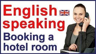 English conversation with subtitles | Hotel reservation