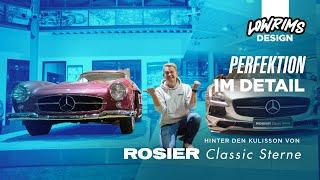 Perfektion im Detail - Einblick hinter die Kulissen | Low Rims Design meets Rosier Classic Sterne