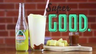 Pineapple Soda Float with Cajeta