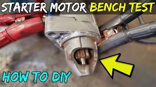 How To Test A Starter Motor EASY - Simple 2 Minute DIY Guide