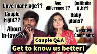 Couple Q&A | Get to know us Better | Tamil Q&A