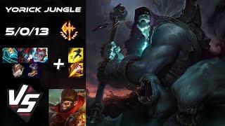 JUNGLE Yorick vs Wukong - EU Grandmaster Patch 14.23