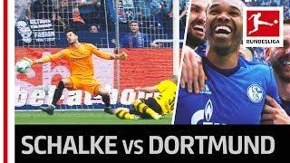 Schalke 04 vs. Borussia Dortmund - Naldo with a Stunning Free-Kick