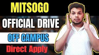 Mitsogo Biggest Hiring Started | OFF Campus Drive | 2025 , 2024 , 2023 Batch Hiring |Freshers