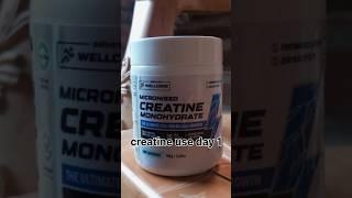 90day challenge creatine monohydrate use day 1 #youtube #viral