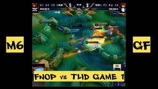 M6 Highlights | FNOP vs TLID GAME 1 | GRANDFINALS #kelra #fnop #m6 #esports #mlbb #onicph #tlid