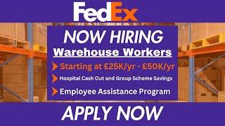 Apply for a Warehouse Job Today!