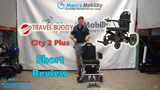 Travel Buggy City 2 Plus - Best Heavy Duty Folding Powerchair - Short Review