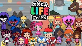 characters made in Toca Boca | Toca life world part 1