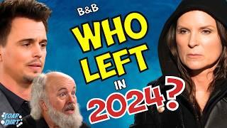 Bold and the Beautiful: Who Left in 2024- Wyatt, Tom, Sugar & More! #boldandbeautiful