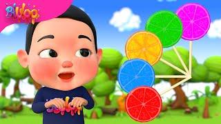 Color Finger Family | Three Little Kittens | BluLoo Nursery Rhymes & Kids Songs