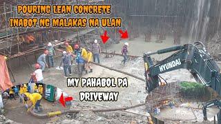 pouring at mauway mandaluyong new hospital and renovation of blow by blow gym .