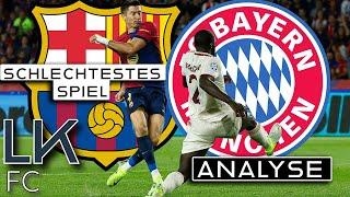 Schlechtestes Spiel der Saison! | FC Barcelona- FC Bayern | Analyse