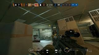 R6 Siege. Shadow Legacy. 3 vs 5 round. Plat 1.