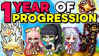 1 YEAR of Progression in MapleStory and Plans For The Future