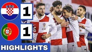 Croatia vs Portugal (1-1) Extended HIGHLIGHTS | UEFA Nations League