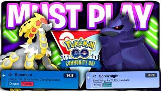 META CHANGE INCOMMING! KOMMO-O and CORVIKNIGHT CDAYS are a MUST PLAY!  | GO BATTLE LEAGUE