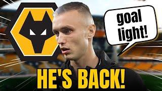 INCREDIBLE! FROM NOW! SASA KALAJDZIC MADE THE FANS SMILE AGAIN! WOLVES LATETS NEWS